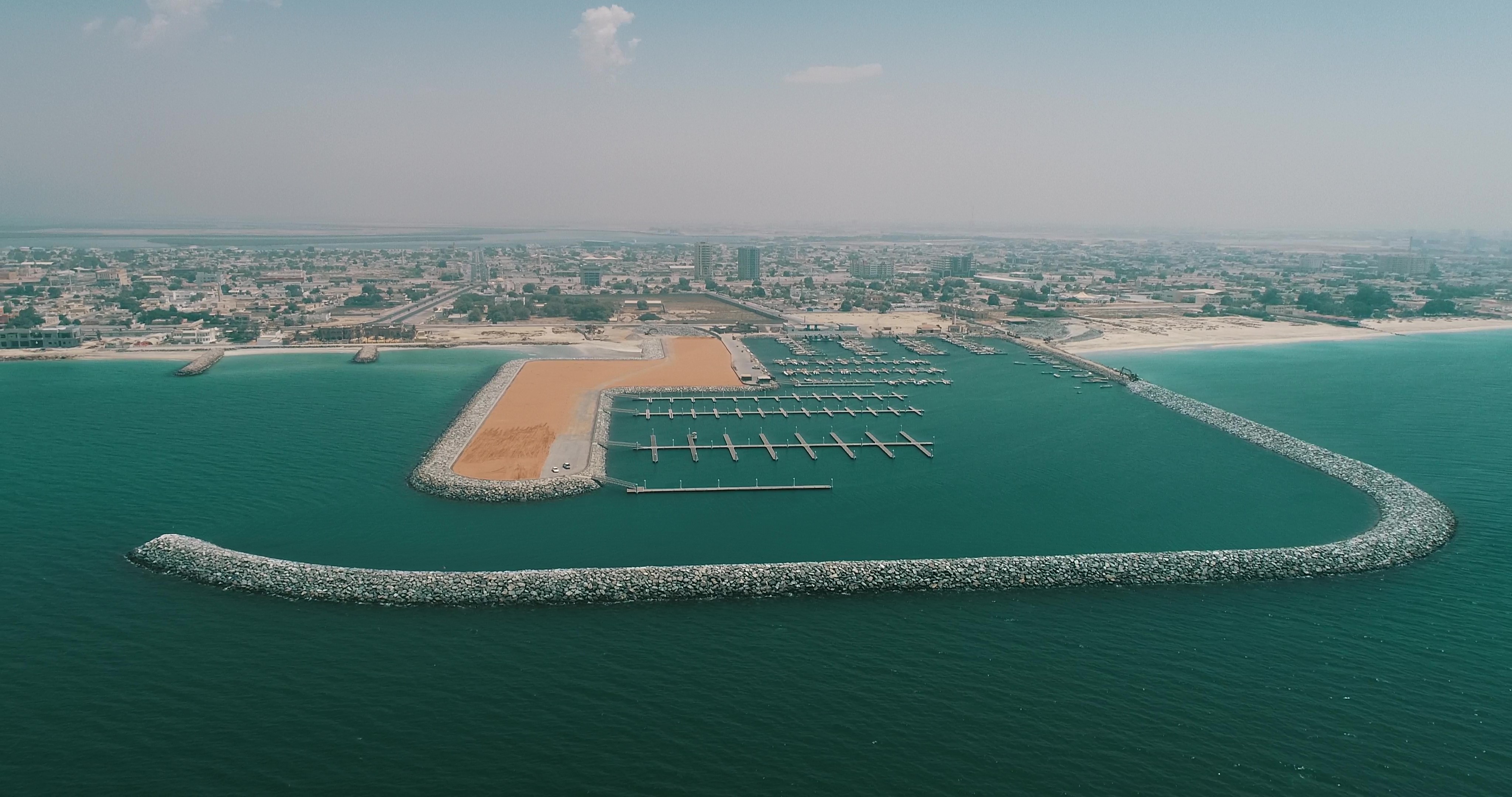 Al Shaheen Marine Breakwater Construction