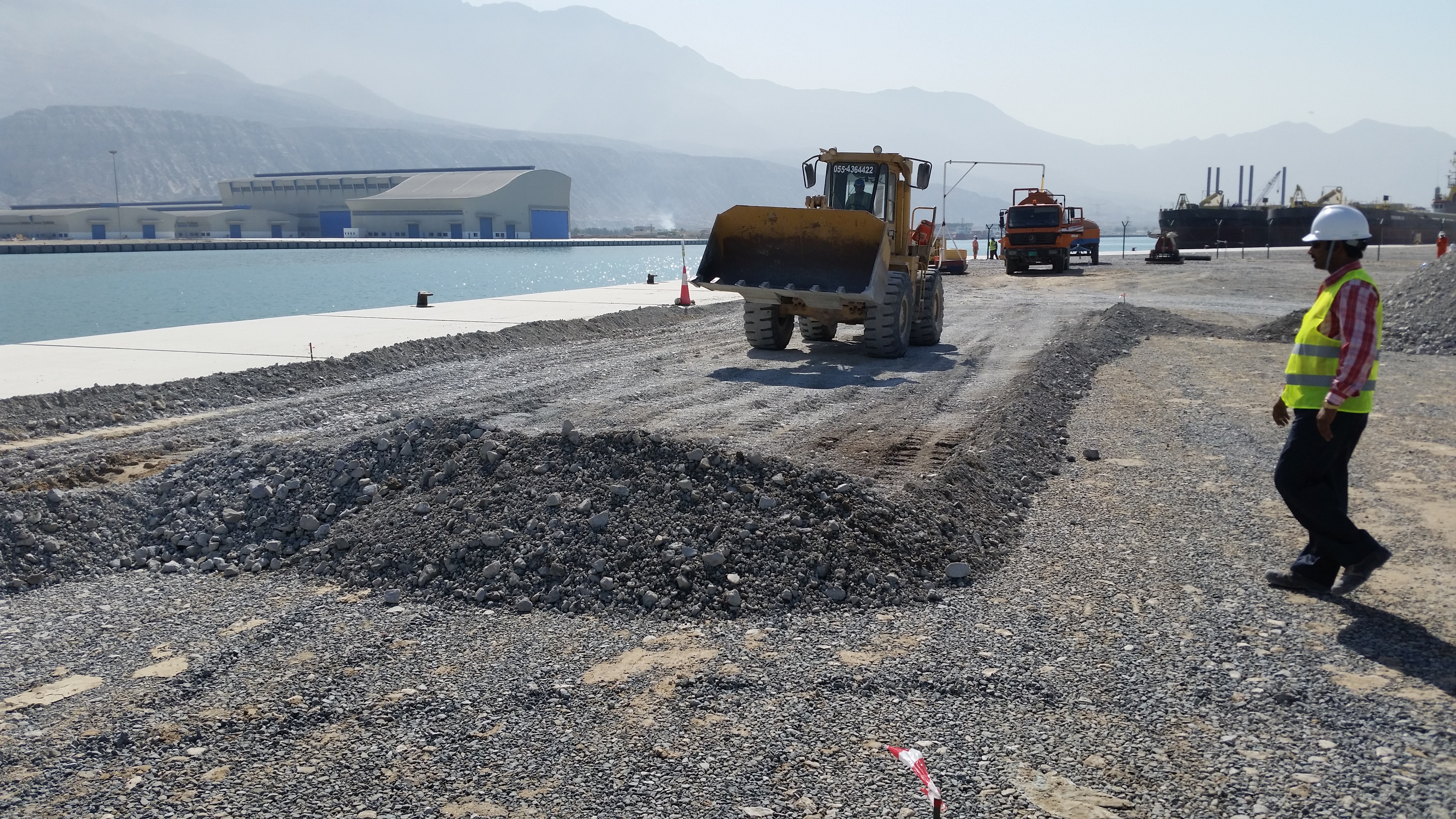 Van Oord Marine Staging Yard – Earthworks & Marine Yard Site Execution