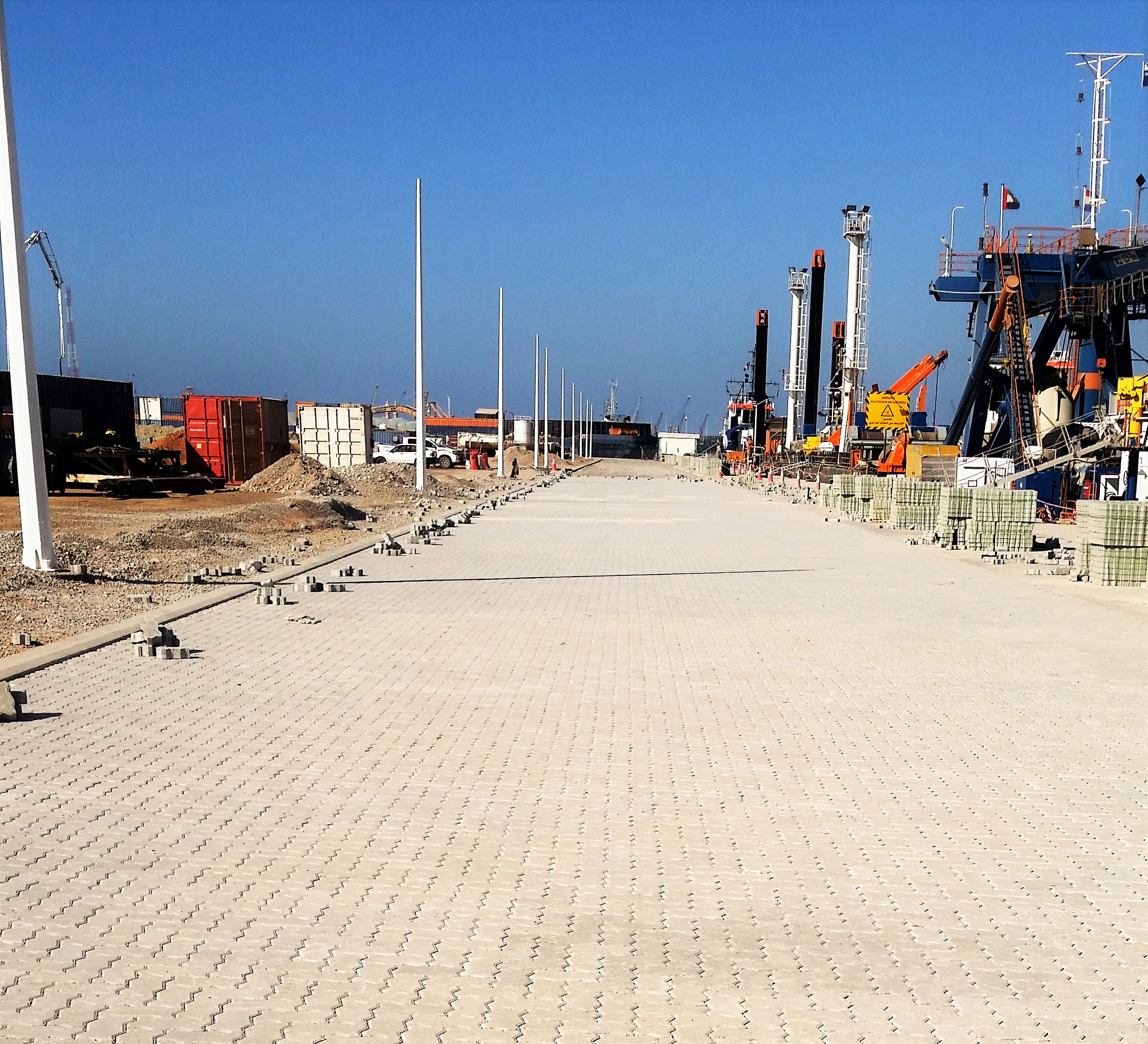 Van Oord Marine Staging Yard